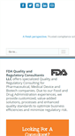 Mobile Screenshot of fdaqrc.com